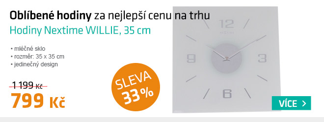 Hodiny Nextime WILLIE, 35 cm