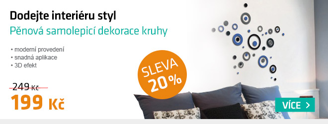 Samolepicí dekorace Kruhy