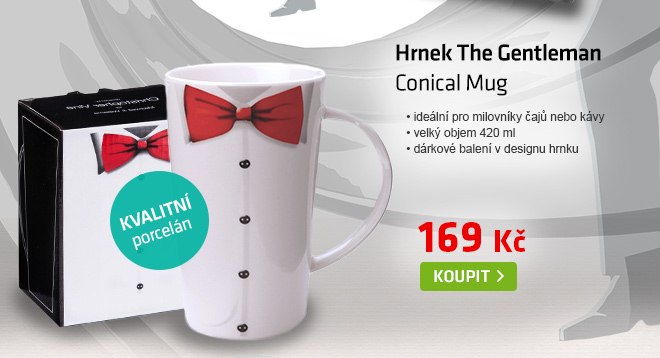Hrnek The Gentleman Conical Mug