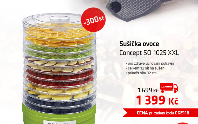 Sušička ovoce Concept SO-1025 XXL