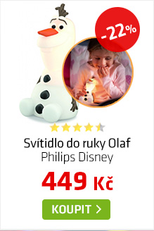 Světlo do ruky Olaf