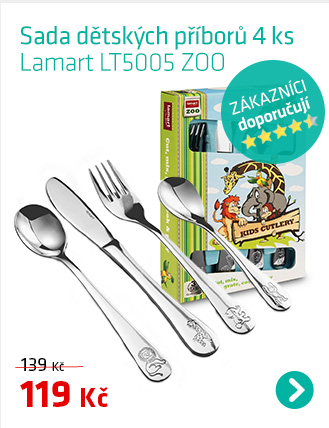Dětské příbory Lamart LT5005 Zoo
