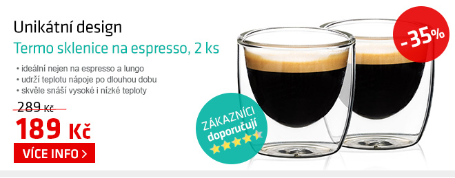 Termo sklenice na espresso